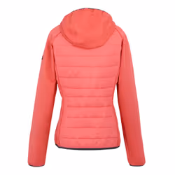 Regatta Womens/Ladies Andreson VIII Hybrid Jacket - 8 UK, Peach Bloom/Seal Grey