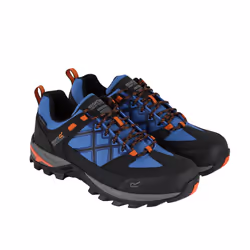 Regatta Mens Samaris III Low Walking Shoes - 6.5 UK, Olympian Blue/Black/Tango