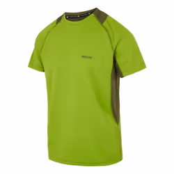 Regatta Mens Virda IV T-Shirt - S, Grenoble Green/Nephrite Green