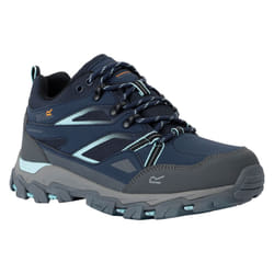 Regatta Womens/Ladies Holcombe III Low Walking Shoes - 7 UK, Navy/Aruba Blue