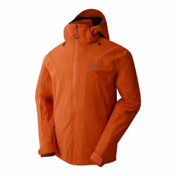 Dare 2B Mens Switch Out II Waterproof Jacket - S, Spicy Route