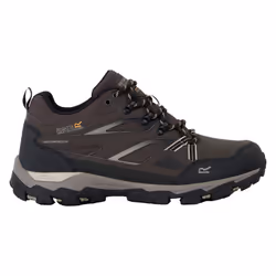 Regatta Mens Holcombe 3 Low Walking Boots - 10 UK, Peat/Gold Fawn