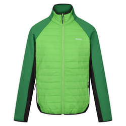 Regatta Mens Clumber IV Full Zip Hybrid Jacket - XXL, Grenoble Green/Neptune Green