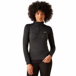 Regatta Womens/Ladies Yonder II Half Zip Fleece Top - 20 UK, Black