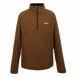 Regatta Great Outdoors Mens Montes Funnel Neck Fleece Jumper - 2XL, Fox/Black