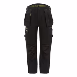 Regatta Mens Infiltrate Softshell Stretch Work Trousers - 28R, Black