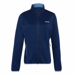 Regatta Womens/Ladies Newhill Marl Full Zip Fleece Jacket - 10 UK, Navy/Coronet Blue