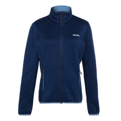 Regatta Womens/Ladies Newhill Marl Full Zip Fleece Jacket - 10 UK, Navy/Coronet Blue