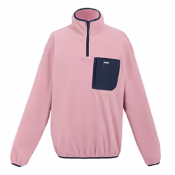 Regatta Mens Frankie Half Zip Fleece Top - 5XL, Lilac/Navy