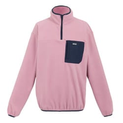 Regatta Mens Frankie Half Zip Fleece Top - 4XL, Lilac/Navy