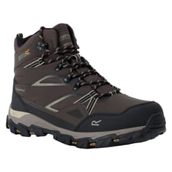 Regatta Mens Holcombe III Walking Boots - 9.5 UK, Peat/Gold Fawn