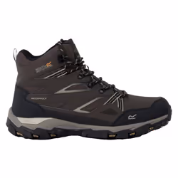 Regatta Mens Holcombe III Walking Boots - 9.5 UK, Peat/Gold Fawn