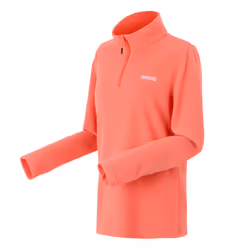 Regatta Great Outdoors Womens/Ladies Sweetheart 1/4 Zip Fleece Top - 26, Peach Bloom