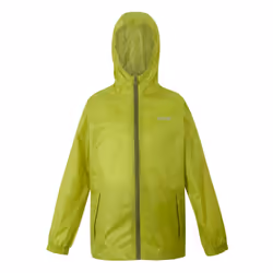 Regatta Great Outdoors Childrens/Kids Pack It Jacket III Waterproof Packaway Black - 14 Years, Grenoble Green