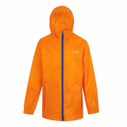 Regatta Great Outdoors Childrens/Kids Pack It Jacket III Waterproof Packaway Black - 2 Years, Persimmon
