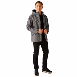 Regatta Mens Sterlings IV Waterproof Jacket - S, Mineral Grey Marl