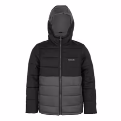 Regatta Childrens/Kids Lofthouse VIII Insulated Jacket - 3-4 Years, Black/Seal Grey