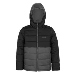 Regatta Childrens/Kids Lofthouse VIII Insulated Jacket - 3-4 Years, Black/Seal Grey