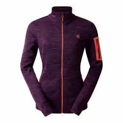Dare 2B Womens/Ladies Torrek Fleece Top - 10 UK, Deep Plum/Lilac