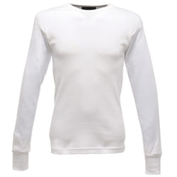 Regatta Thermal Underwear Long Sleeve Vest / Top - XS, White