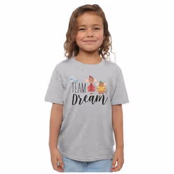 Cinderella Childrens/Kids Team Dream Jaq And Gus T-Shirt - 3-4 Years, Sport Heather