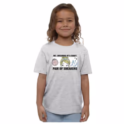 Cinderella Childrens/Kids Dreaming Of Comfy Sneakers T-Shirt - 5-6 Years, Sport Heather