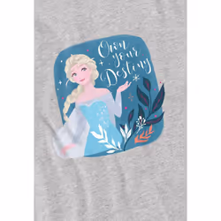 Frozen Childrens/Kids Own Your Destiny Elsa T-Shirt - 7-8 Years, Sport Heather