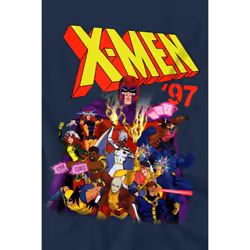 Marvel Childrens/Kids X-Men 97 Comic T-Shirt - 5-6 Years, Navy