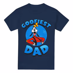 Disney Mens Goofiest Dad Goofy T-Shirt - 3XL, Navy