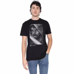 Star Wars Mens Obi Wan Kenobi Mono Portrait T-Shirt - XXL, Black