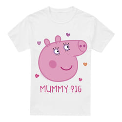 Peppa Pig Mens Mummy Pig T-Shirt - XL, White