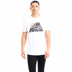 Star Wars Mens Signature T-Shirt - 4XL, White