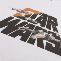 Star Wars Mens Signature T-Shirt - 4XL, White