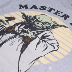 Star Wars Mens Yoda T-Shirt - 3XL, Sport Heather