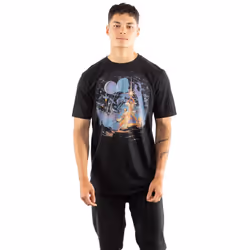 Star Wars Mens Retro Poster T-Shirt