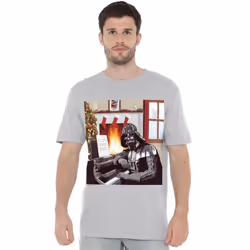 Star Wars Mens Darth Vader Piano T-Shirt - XL, Sport Heather