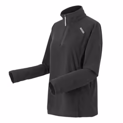 Regatta Great Outdoors Womens/Ladies Montes Half Zip Fleece Top - 10 UK, Seal Grey/Ash