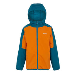 Regatta Childrens/Kids Volcanics VIII Terrain Print Reflective Jacket - 14 Years, Fox/Moroccan Blue