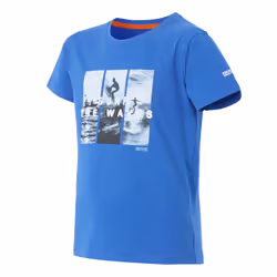 Regatta Childrens/Kids Bosley VIII Surf Print T-Shirt - 15-16 Years, Olympian Blue