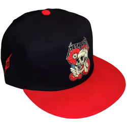 Metallica Unisex Adult The Shortest Straw Multi Eyes Trucker Cap - One Size, Black/Red
