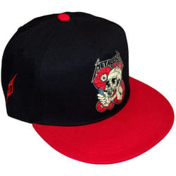 Metallica Unisex Adult The Shortest Straw Multi Eyes Trucker Cap - One Size, Black/Red