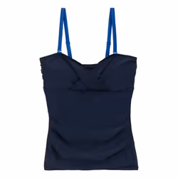 Regatta Womens/Ladies Aceana III Tankini Top - 10 UK, Navy/Brightest Blue