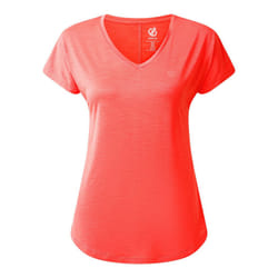 Dare 2B Womens/Ladies Vigilant Active T-Shirt - 24 UK, Peach Bloom