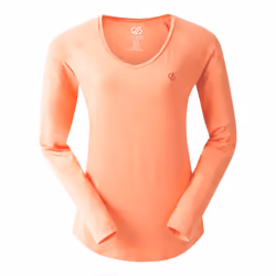 Dare 2B Womens/Ladies Discern Long Sleeve T-Shirt - 8 UK, Shrimp