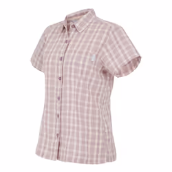 Regatta Womens/Ladies Mindano VIII Checked Short-Sleeved Shirt - 8 UK, Lilas