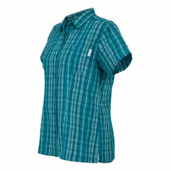 Regatta Womens/Ladies Mindano VIII Checked Short-Sleeved Shirt - 12 UK, Exotic Plume