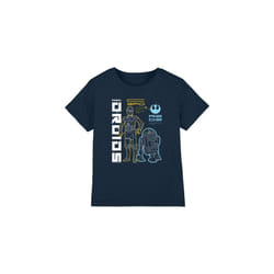 Star Wars Childrens/Kids Rebel Droids T-Shirt - 5-6 Years, Navy