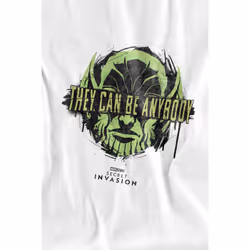 Marvel Childrens/Kids Secret Invasion Anybody T-Shirt - 9-10 Years, White