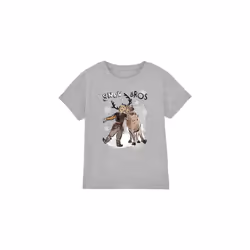 Frozen Childrens/Kids Snow Bros Kristoff Sven T-Shirt - 5-6 Years, Sport Heather