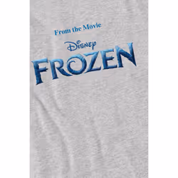 Frozen Childrens/Kids Logo T-Shirt - 12-13 Years, Sport Heather
